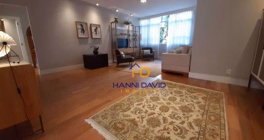 Locação apartamento 158M² Reformado  Higienópolis Semi Mobiliado  3 dormitórios 1 suíte com armários  1 sala com 2 ambientes 1 vaga próximo do metrô.