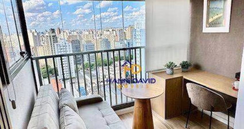 Studio Mobiliado para Locação  - 21m² - Entre Ana Rosa e Paraiso - Proximo Parque Ibirapuera, ESPM, Av Paulista e Hospitais Hcor/Dante Pazzanese