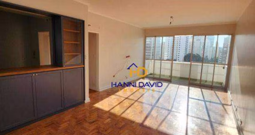 Apartamento para Alugar – 125 m² | 2 Dormitórios | Reformado | Próximo ao Parque Ibirapuera
