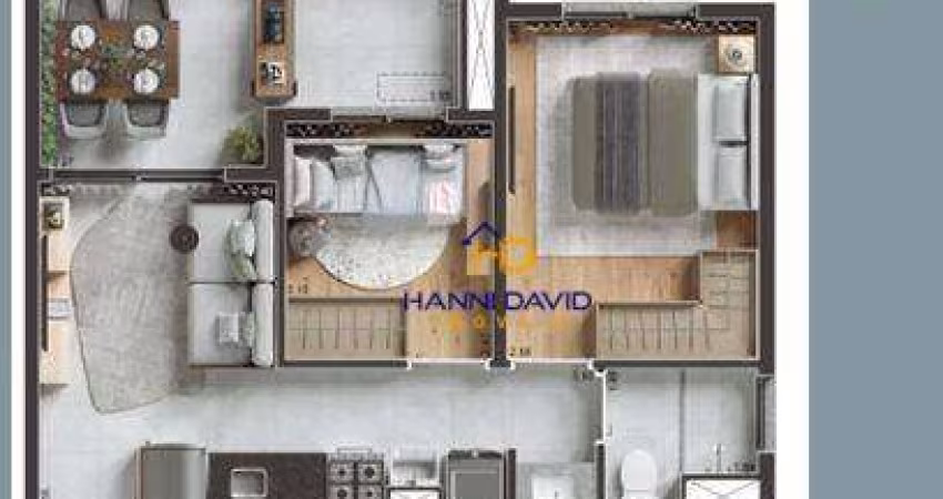 Apartamento com 1 dormitório à venda, 42 m² por R$ 538.445 - Paraíso - São Paulo/SP