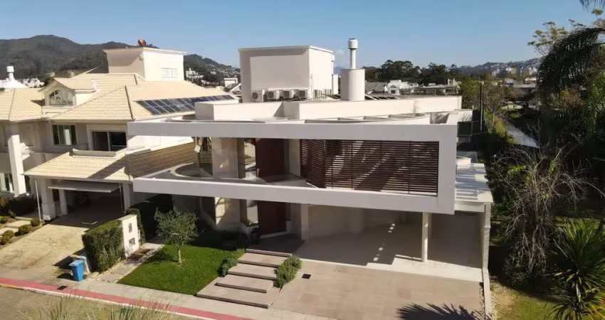 Casa em condomínio para venda em florianópolis, jardim anchieta, 4 dormitórios, 4 suítes, 5 banheiros, 3 vagas