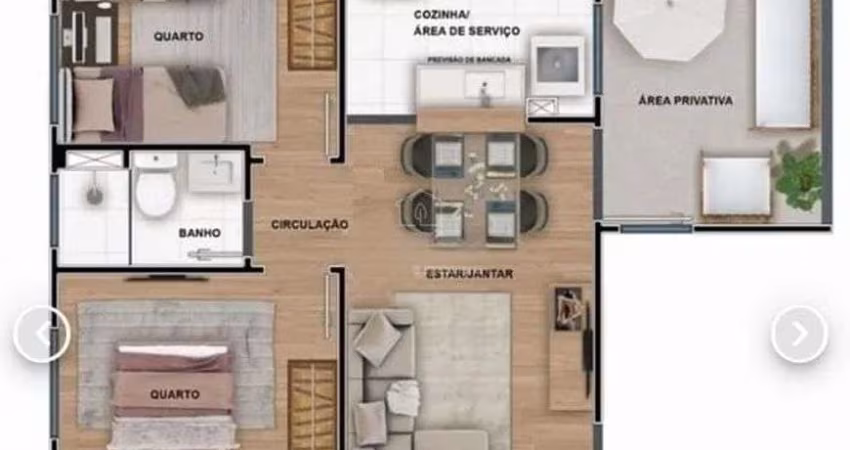 Apartamento - Roçado - São José