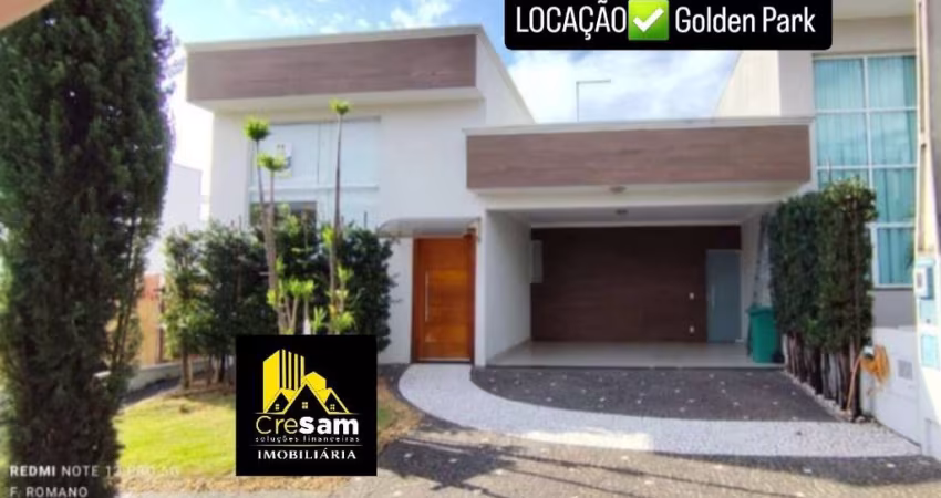 Casa em Condomínio para Locação em Hortolândia, Jardim Golden Park Residence, 3 dormitórios, 3 suítes, 4 banheiros, 4 vagas