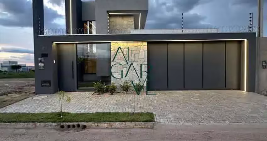 Casa dos sonhos à venda no alto do cerrado – sofisticação, conforto e lazer comp
