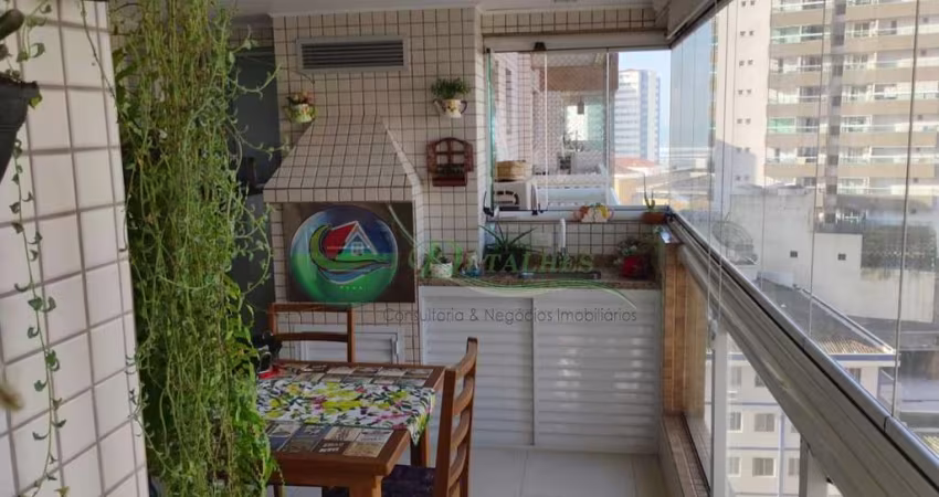 Apartamento para Venda em Praia Grande, Boqueirão, 2 dormitórios, 2 suítes, 3 banheiros, 2 vagas