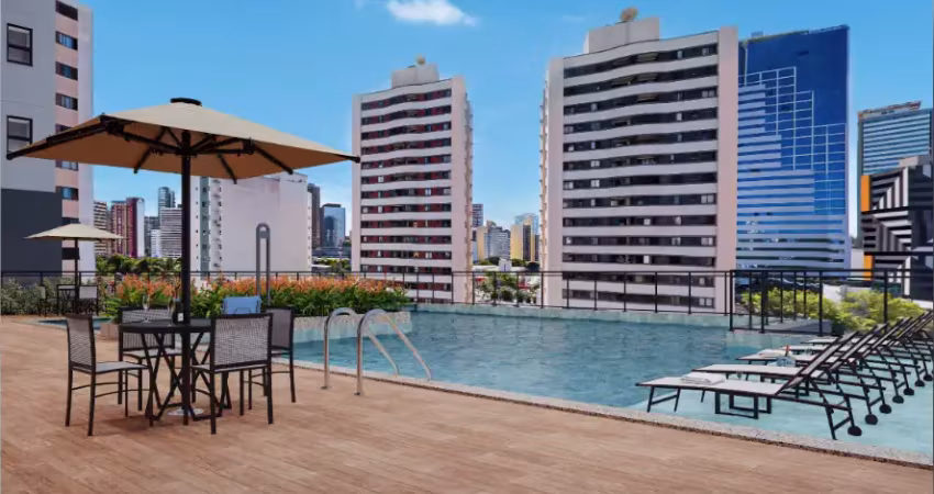 Apartamento  2 quartos com suite e varanda gourmet no stiep