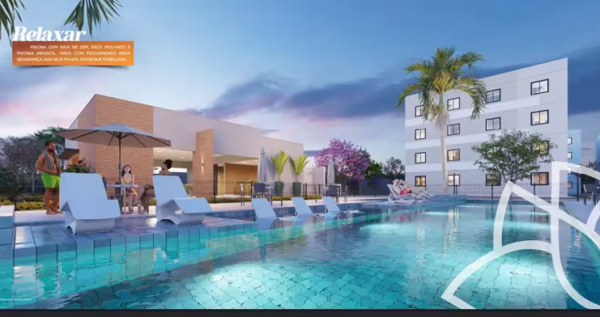 Apartamento 2 quartos 1 vaga no sim condomínio club  entrada facilitada minha casa minha vida