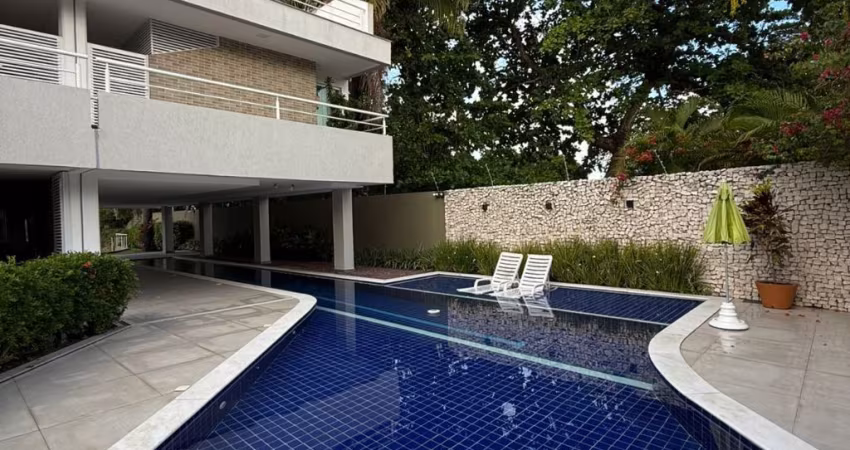 Cobertura duplex para locação 4/4 suítes Mobiliada em Buraquinho