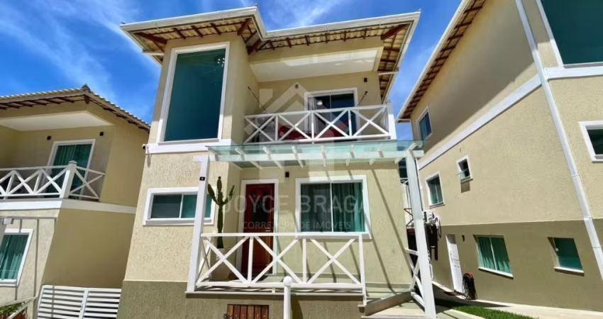 CASA TRIPLEX A VENDA EM CONDOMÍNIO FECHADO a 300 metros da praia Rasa!