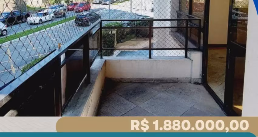 Apartamento de 171m² com 4 quartos - localizado a apenas 50 metros do shopping beira-mar