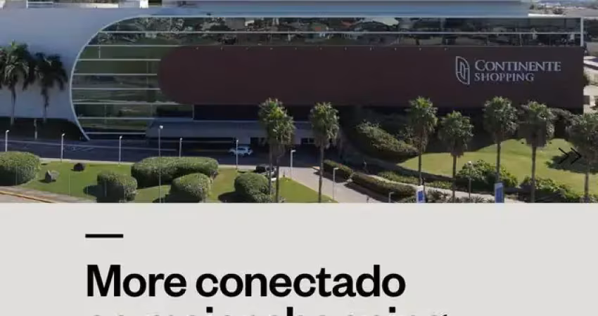 Continente shopping residences – viva conectado a tudo- oportunidade em são josé - santa catarina
