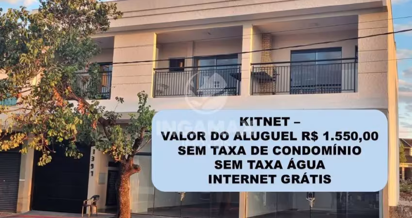 Kitnet para locação de 30mt , jd canadá, maringa - pr, proximo da uem