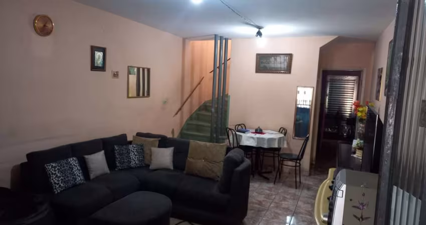 SOBRADO 2 DORMITÓRIOS MAIS EDÍCULA COM 1 DORMITÓRIO BAIRRO RUDGE RAMOS SBC