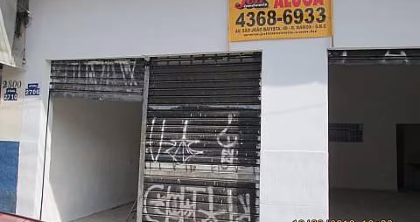 SALÃO COMERCIAL - 30M² -VILA GUARACIABA - SANTO ANDRE