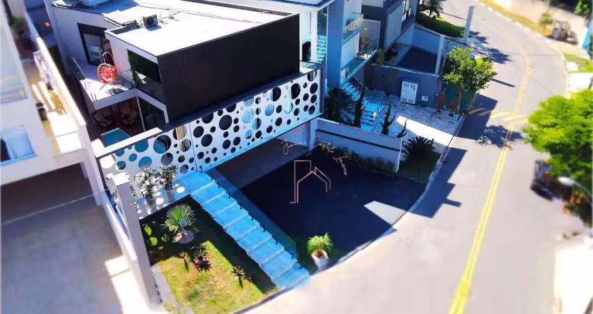 Arquitetura moderna - casa com 3 dormitórios à venda, 341 m² por r$ 3.800.000 - jardim fazenda rincão - arujá/sp