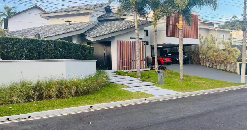 Casa com 3 dormitórios à venda, 400 m² por r$ 6.800.000,00 - condomínio v - arujá/sp