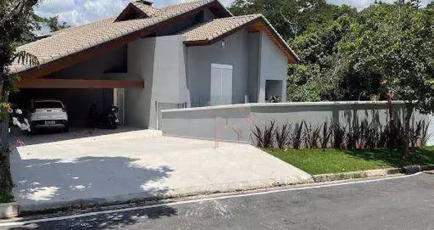 Casa com 4 dormitórios à venda, 500 m² por r$ 3.500.000,00 - condomínio v - arujá/sp