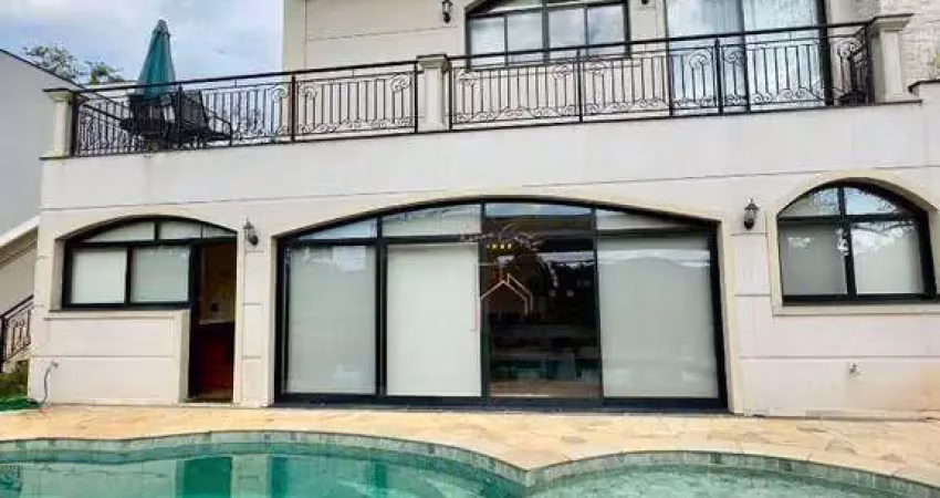 Casa com 5 dormitórios, 644 m² - venda por r$ 4.830.000,00 ou aluguel por r$ 24.150,00/mês - reserva ibirapitanga - santa isabel/sp