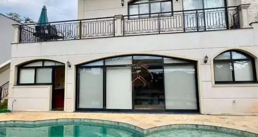Casa com 5 dormitórios, 644 m² - venda por r$ 4.830.000,00 ou aluguel por r$ 24.150,00/mês - reserva ibirapitanga - santa isabel/sp