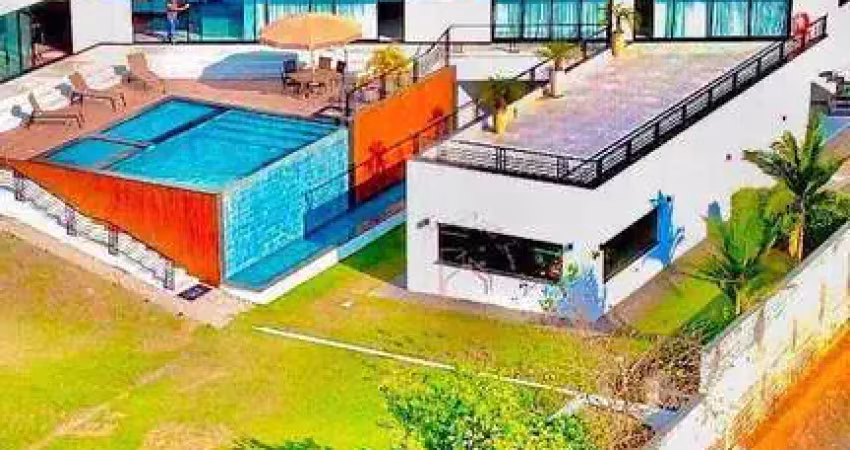 Casa com 4 dormitórios à venda, 690 m² por r$ 3.600.000,00 - reserva ibirapitanga - santa isabel/sp