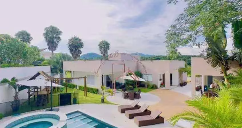 Casa com 3 dormitórios à venda, 434 m² por r$ 2.600.000,00 - reserva ibirapitanga - santa isabel/sp
