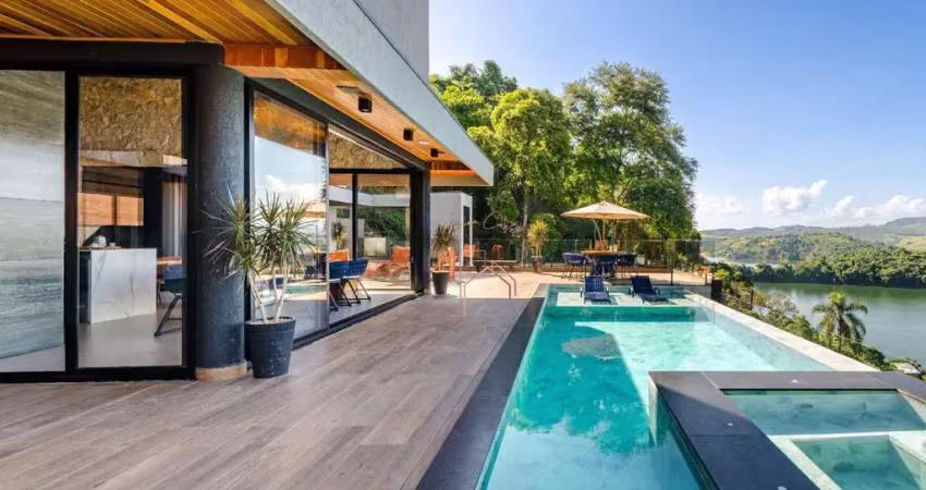 Casa com 4 dormitórios para alugar, 800 m² por r$ 10.000,00/dia - igaratá - igaratá/sp