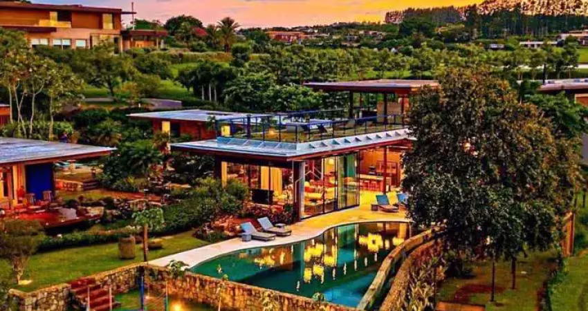 Casa com 6 dormitórios à venda, 1162 m² por r$ 32.000.000,00 - condominio fazenda boa vista - porto feliz/sp