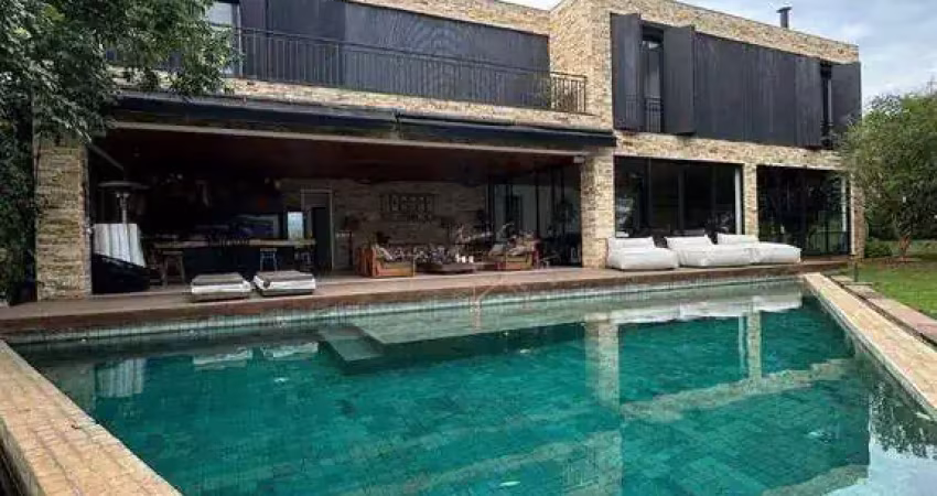 Casa com 5 dormitórios à venda, 800 m² por r$ 25.000.000,00 - condominio fazenda boa vista - porto feliz/sp