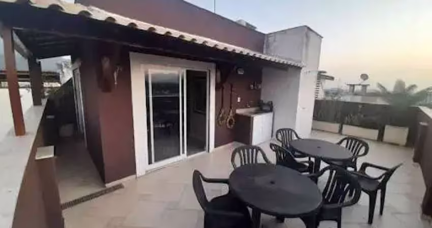 Cobertura com 4 dormitórios à venda, 169 m² por r$ 580.000,00 - freguesia de jacarepaguá - rio de janeiro/rj