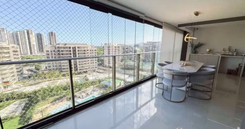 Apartamento com 3 dormitórios para alugar, 123 m² por R$ 22.582,00/mês - Barra da Tijuca - Rio de Janeiro/RJ