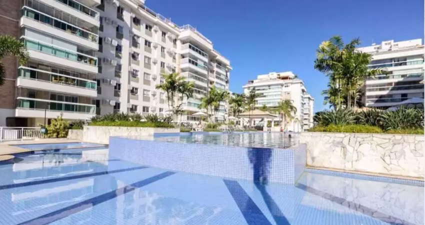 Apartamento com 2 dormitórios, 117 m² - venda por r$ 1.360.000,00 ou aluguel por r$ 10.834,00/mês - barra da tijuca - rio de janeiro/rj