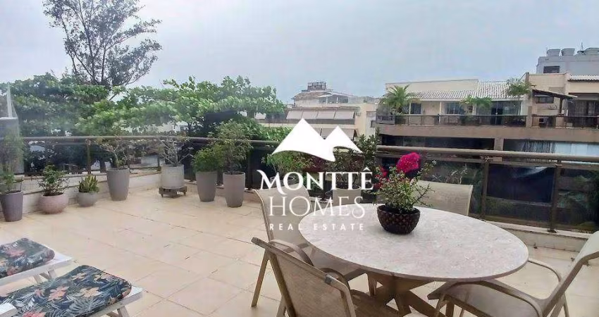 Cobertura com 3 dormitórios à venda, 231 m² por R$ 1.195.000,00 - Recreio dos Bandeirantes - Rio de Janeiro/RJ