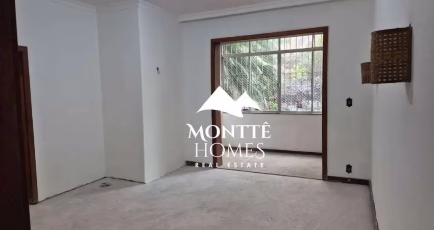Apartamento amplo com 3 quartos + dependência, à venda, 108 m² por r$ 1.090.000 - laranjeiras - rio de janeiro/rj - com acessibilidade