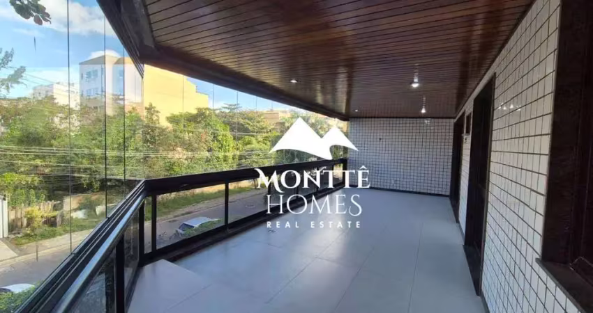 Apartamento com 3 dormitórios à venda, 122 m² por r$ 1.050.000,00 - recreio dos bandeirantes - rio de janeiro/rj