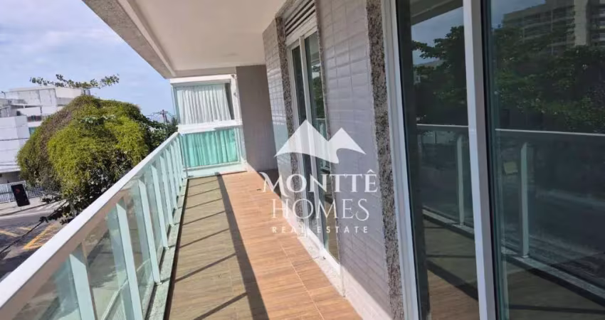 Apartamento com 3 quartos, 96m² - venda por r$ 1.089.000 ou aluguel por r$ 4500/mês - recreio dos bandeirantes - rio de janeiro/rj
