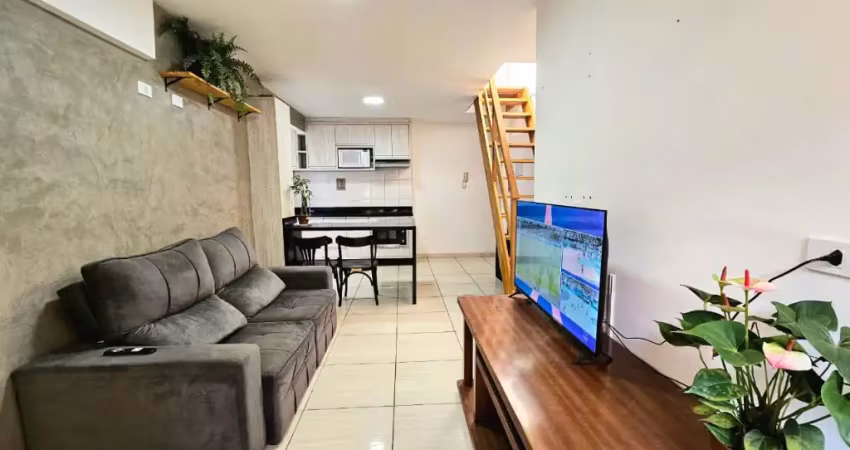 Cobertura duplex  - 106 m2 privativos + 2 vagas de garagem