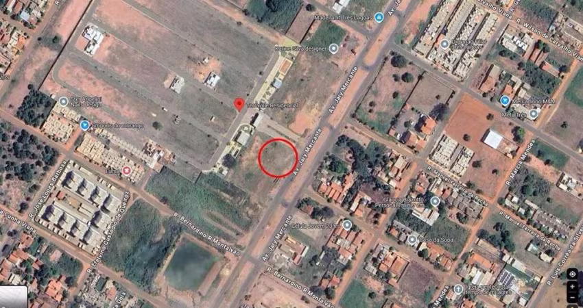 Área à venda na Avenida Jary Mercante em Três Lagoas - MS | Exclusividade e Valorização