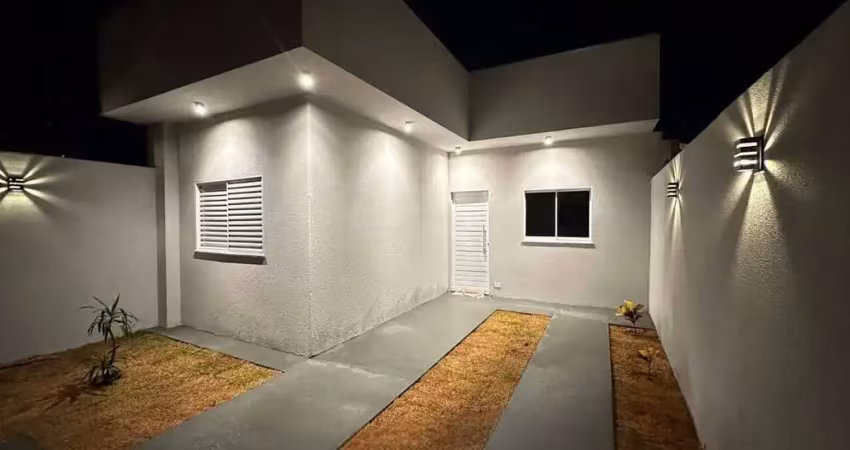 Casa de esquina com 2 quartos sendo 1 suíte - jardim paranapungá em três lagoas / ms