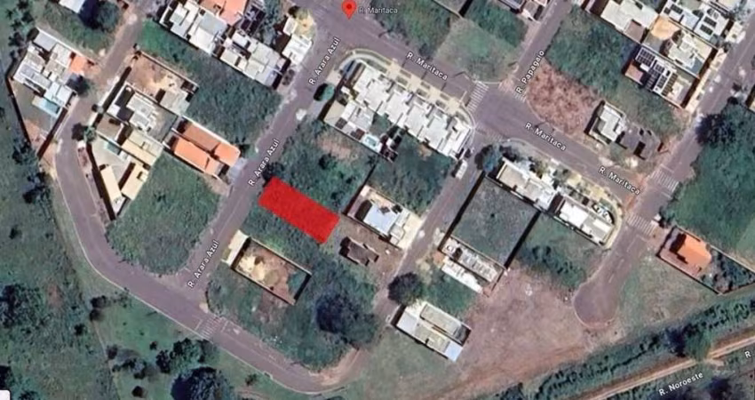 Terreno de 312,5 m² no Bosque das Araras em Três Lagoas - MS