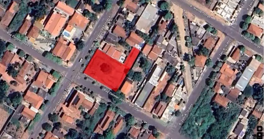 Área de 1400 m² à venda no bairro nossa senhora aparecida em três lagoas - ms