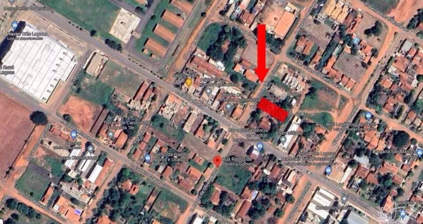 Terreno de 400 m² no Jardim Alvorada em Três Lagoas - MS