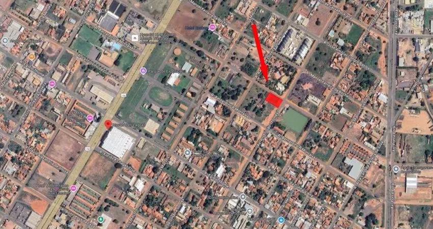 Terreno de 1200 m² à venda no Jardim Alvorada em Três Lagoas - MS