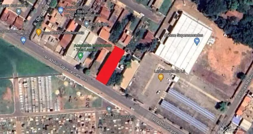 Salão comercial no bairro santa luzia - três lagoas / ms