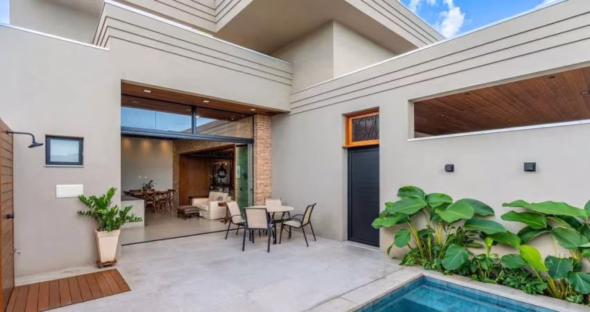 Casa à venda no Condomínio Portal das Águas – 4 Quartos | Design arrojado e elegância natural