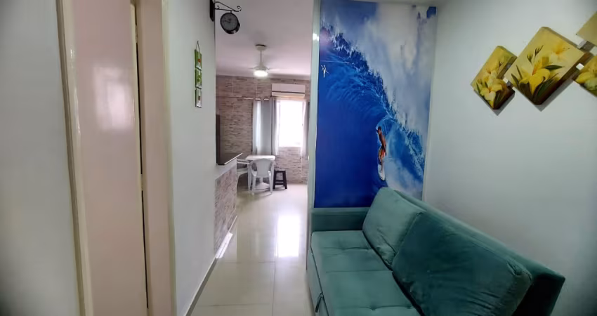 kitao mobiliado Ocian Praia Grande-SP vaga de garagem