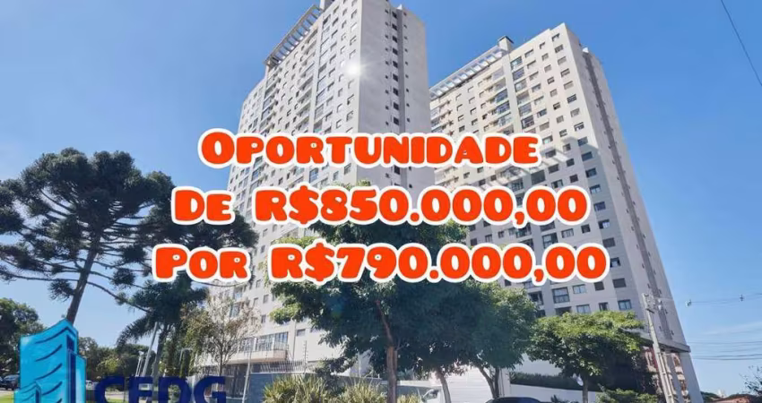 Luxuoso Apartamento com Vista Permanente de R$850 mil por R$790.000,00