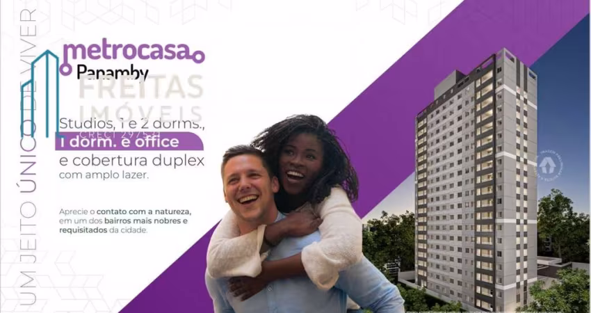 APARTAMENTO PARA VENDA 36M², 1 DORMITÓRIO, LAZER COMPLETO - PANAMBY - SÃO PAULO