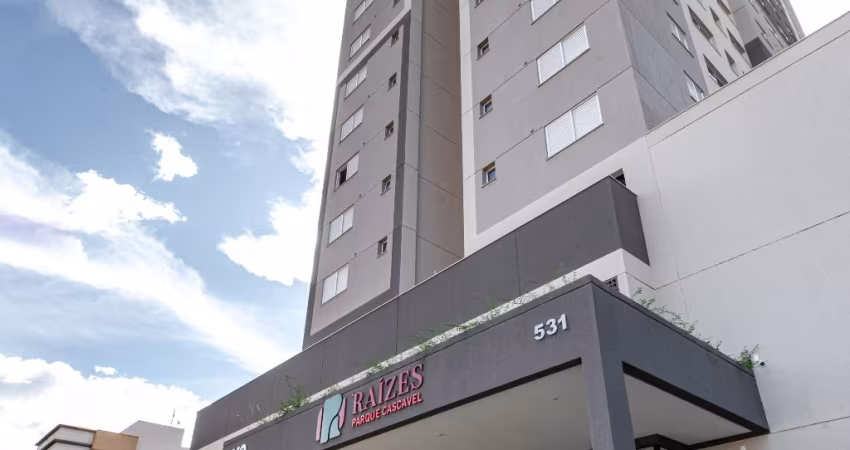 Aluguel no Raízes Parque Cascavel - 58m² - 2 Quartos