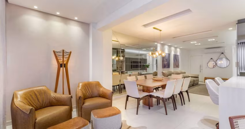 Apartamento com 3 dormitórios à venda sendo 3 suítes, 145.2 m  por - R  2.390.000,00 - Meia Praia -