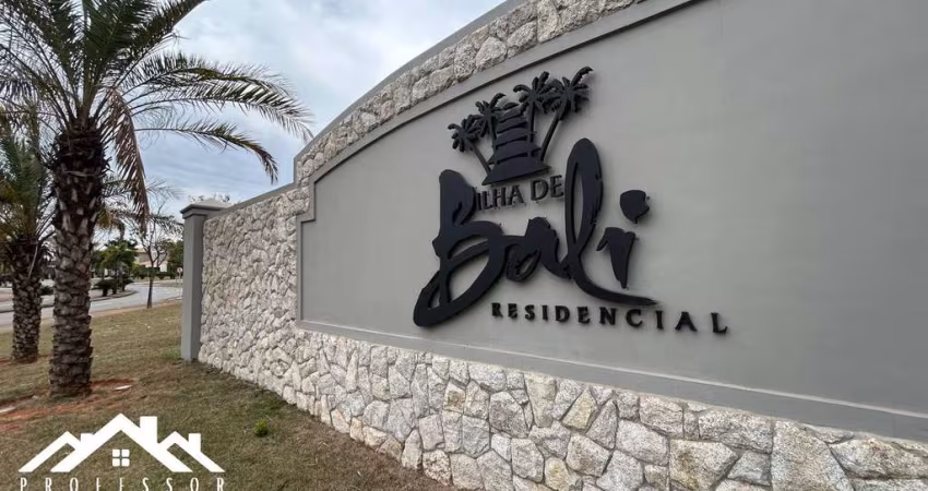 Ótimo Terreno de Esquina no Condomínio Ilha de Bali em Limeira-SP (P)